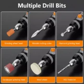 35W USB Cordless Rotary Tool Dremel DIY Mini Drill Engraving Pen Electric 3 Speed Mini Wireless Drill Set 8500r-21000r/min 6