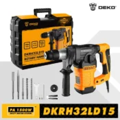 DEKO DKRH32LD1 2000W 220V Multifunctional Rotary Hammer with BMC and 6kpl Accessories Electric Demolition Hammer Impact Drill 1