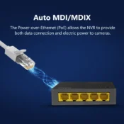 IMOU Gigabit Switch 5/8 Ports 1000mbps Network Switch Mini Ethernet Switch Smart Switcher RJ45 Hub Internet Injector 5