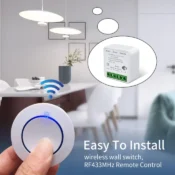 Tuya WiFi Smart Light Switch 16A 433MHz Wireless Remote Control  Relay Controller Voice Control Works With Alexa Google Home 6