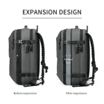 Men Travel Backpack vacuum compression 17 inch Laptop Backpack Business Large Capacity school Backpack Expanded Hiking backpack 3