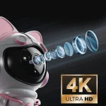 5MP Robot PTZ Surveillance Camera 2.4G/5G WIFI Robot WiFi IP Camera Robot Man CCTV Baby Monitor Smart Home Webcam Robot Cam 2