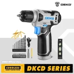 DEKO 8V Cordless Drill Set 3/8 1