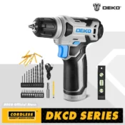 DEKO 8V Cordless Drill Set 3/8 1