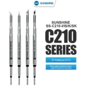 SUNSHINE C210 Series Integrated Soldering Iron Tips and Heating Core Efficient Heat Conduction Temperature Recovery for S210 1