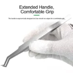 RELIFE ST-20L Chip Tinning Positioning Tweezer For PCB Board Integrated Circuit Pins Small Devices Accessories Repair Tweezer 5