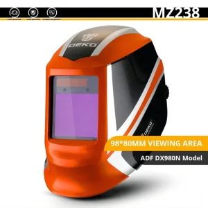 DEKO Skull Solar Auto Darkening Adjustable Range 4/9-13 MIG MMA Electric Welding Mask Helmet Welding Lens for Welding Machine 13
