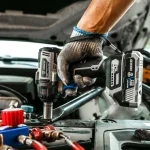 DEKO 20V DKBW20XL01 MAX Cordless Brushless Wrench 350N.m High Torque Electric Impact Wrench DIY Power Tools 5