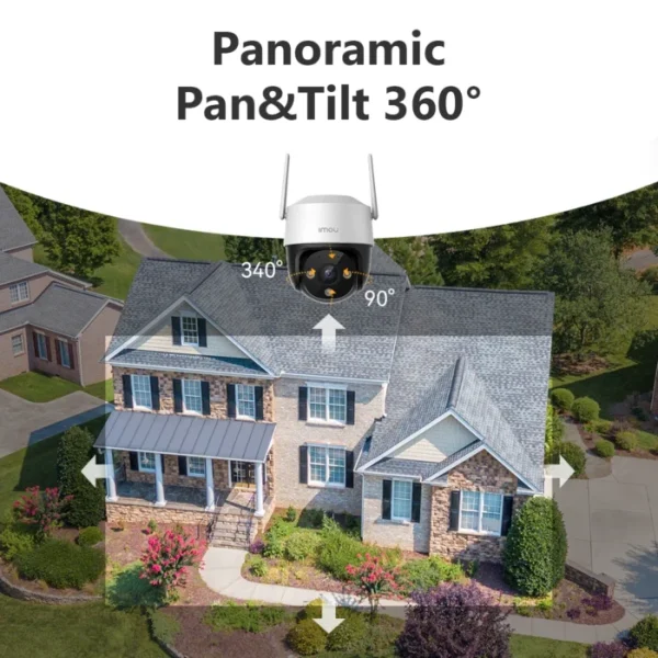 IMOU Cruiser SE+ 3MP/5MP Outdoor PTZ Wi-Fi Camera IP66 Weatherproof Camera Two Way Audio Color Night Vision AI Human Detection 2