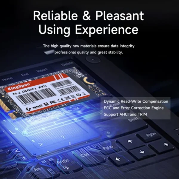 KingSpec M.2 SATA SSD SATA3 128GB 256gb 512 gb HDD 2242mm NGFF M2 SATA 1tb 2tb 120gb 240gb Hard Drive for Laptop Destop Thinkpad 5