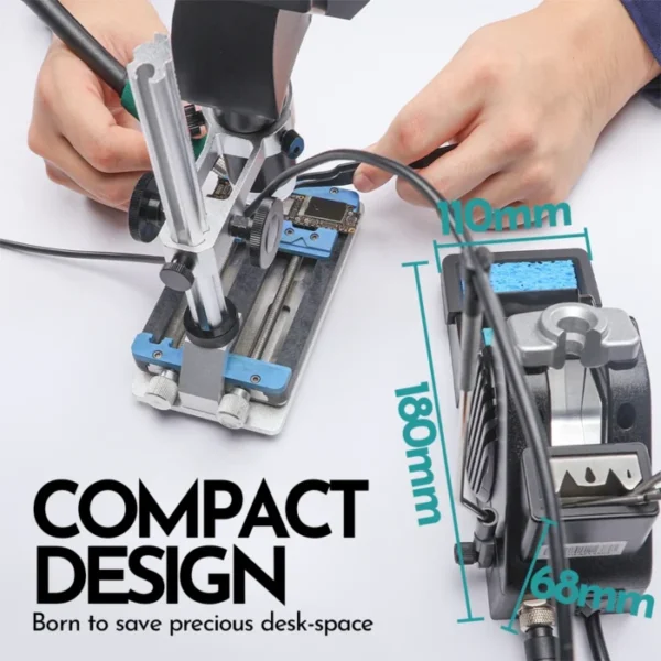 YIHUA 982-III C115 C210 C245 Soldering Iron Precision Soldering Station  Control Temperature Welding Rework Station 6