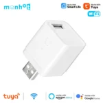 Tuya WIFI smart Micro USB Adaptor Switch 5V Power Adaptor Plug Works with smart Life Alexa Google Home Voice Timing Control 1