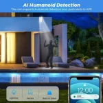 4K 6MP Dual Lens WIFI Surveillance Camera Smart Home CCTV Audio Video Surveillance ONVIF ICSEE wifi Outdoor Security PTZ IP Cam 3