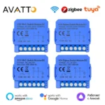 AVATTO Tuya WiFi/ZigBee Smart Switch Module DC 24-32V/AC 100-240V Dry Contact Universal Breaker Relay Support Alexa Google Home 1