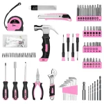 DEKO 126Pcs Power Tool Combo Kits with 8V Cordless Drill,10MM 3/8'' Keyless Chuck,Professional Home Household DIY Hand Tool Kits 3