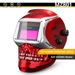 DEKO Skull Solar Auto Darkening Adjustable Range 4/9-13 MIG MMA Electric Welding Mask Helmet Welding Lens for Welding Machine 7