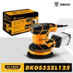 DEKO DKOS32XL125 320W Speed 14000pm Random Orbit Sander Home DIY Carpenter Strong Dust Collection Polisher 1