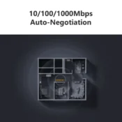 IMOU Gigabit Switch 5/8 Ports 1000mbps Network Switch Mini Ethernet Switch Smart Switcher RJ45 Hub Internet Injector 6