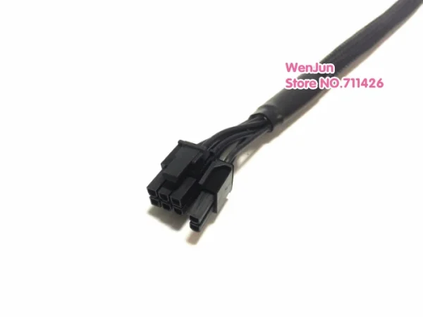 6pcs/set for Belkin AUX Power Cable Kit for Mac Pro 2019 mini 8pin to dual pci-e 6pin /6+2pin Connector Cable 5