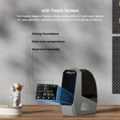 CREALITY Space Pi Filament Dryer Adjustable temperature 360° Hot-air Heating 45℃-70℃ Drying for 1KG 1.75/2.85mm 3D Filament 3