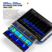 FNIRSI DPOS350P 4-in-1 350M flat panel oscilloscope signal generator Spectrum Analyzer frequency 4
