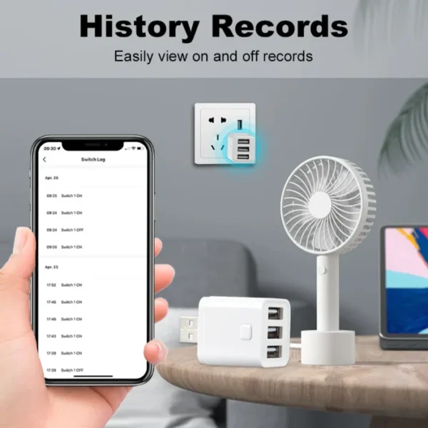 Smart Zigbee WIFI Micro USB Adaptor Switch 5V Mini 1 2 3 USB Power Adaptor APP Timing Control Works with Alexa Google Home Tuya 3