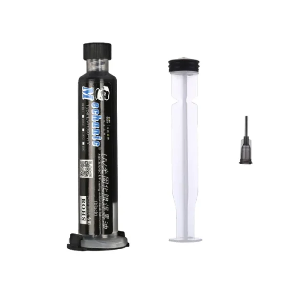 MECHANIC 3-IN-1 UV Light Curing Solder Mask Ink BGA PCB Circuit Board Repair Welding Paint Green Oil Prevent Corrosive Arcing 5