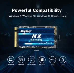 KingSpec M.2 NVMe PCIe 3.0 X4 SSD 256gb 1TB 128GB 512GB SSD M.2 2242 PCIe Hard Drive Disk Internal Solid State Drive for Laptop 4