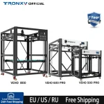 Tronxy VEHO Series 500A/600 PRO V3/800 3D Printers 7-inch touch screen Fully Enclosed High Precision Large Size 3d printer kit 1