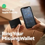 Wireless charging tracking location wallet tracker card GPS locator smart tag iphone device find my  airtag replacement 5