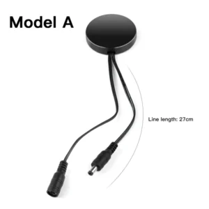 12V-24V Penetrable 25mm Wood Panel Smart Touch Sensor LED Light Switch Control Hand Sweep Control Dimmable Touch Dimmer Switch 12