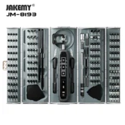 JAKEMY JM-8193 180-IN-1 Precision Cordless Electric Screwdriver Set Magnetic Bits Mobile Phone Glasses Electronic Repair Tools 4