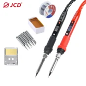 JCD Electric Soldering Iron 80W LCD Digital Display Adjustable temperature soldering iron tips 220V/110V Welding Solder Tool908S 1