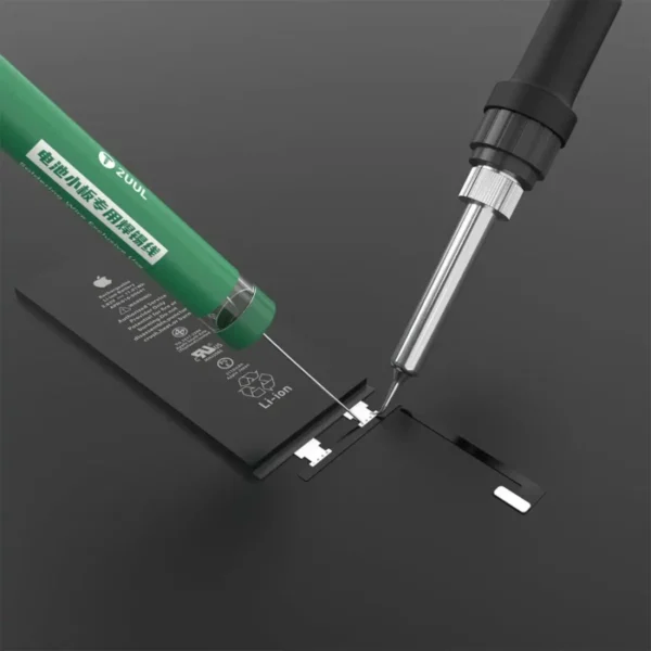 2UUL SC39 0.8mm*3m Battery Metal Plate Welding Tin Wire for IPhone Android Mobile Phone Battery Repair Tin Wire Tool Set 6