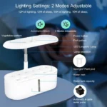 Plant Hydroponics System Growing Indoor Garden LED Light Smart Planting Machine Self Watering Indoor Home Gardening Planter 3