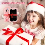 Kids Smart Phone Toys for Boys Girls Christmas Gifts Touchscreen Toddler Learning Cell Toy Phone with Camera Game Music Player 6