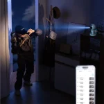 5MP Camera IP Camera Wireless Home Security Robot Camera Wireless Baby crying monitoring Robot Indoor Baby Monitor Night Vision 5