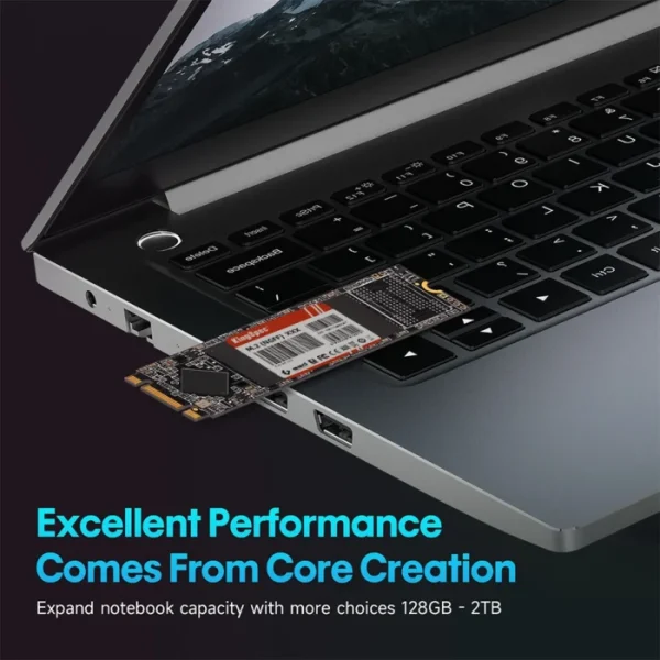 KingSpec M.2 SSD NGFF 128GB 256GB 512gb 1TB 2TB M2 SATA SSD 2280 SATA3 6Gb Internal Solid State Drive Hard Disk for Laptop 4