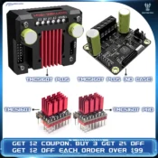 BIGTREETECH TMC5160T TMC5160T Pro TMC5160T PLUS Stepper Motor Driver Mute Stepstick Driver Vs TMC2209 For Octopus Pro SKR V1.4 1