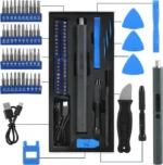 Cordless Electric Screwdriver Set 12/39/50 in 1 Precision Power Tool Magnetic Screw Driver Bit Fast Charging Repair Tool Kit 2