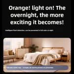 5MP Camera IP Camera Wireless Home Security Robot Camera Wireless Baby crying monitoring Robot Indoor Baby Monitor Night Vision 3