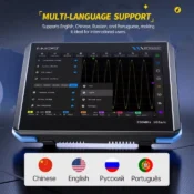 FNIRSI DPOS350P 4-in-1 350M flat panel oscilloscope signal generator Spectrum Analyzer frequency 6