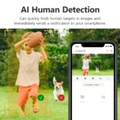 IMOU Cruiser SC 4G Camera Red-Blue Warning Lights Outdoor Security Camera Full-Color Night Vision AI Human Detection IP66 3