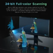 Creality CR-Scan Ferret Pro 3D Scanner Handheld Anti-shake Tracking WiFi6 24-bit full-color Wireless Scanning 0.1mm Accuracy 6