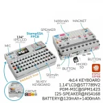 Official M5stack Cardputer v1.1 Card Computer 56 Key Programmable Development Board StampS3A 2