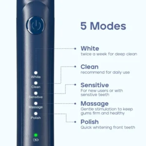 Seago Sonic Electric Toothbrush Two-engines Magnetic Core Oral Care Smart Adult Timer Brush Waterproof Brushes SG540 2
