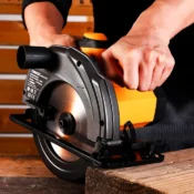 DEKO DKCS series electric circular saw 185mm multifunctional cutting machine 1500W household electric tool with auxiliary handle 6