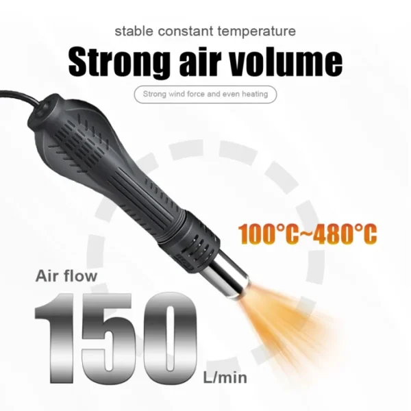 JCD 8898 Soldering Station 750W 2 in 1 Soldering Iron Hot Air Gun Rework Welding Station For Phone BGA SMD Welding Repair Tools 3