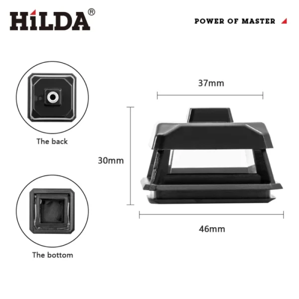 HILDA Laser Level Protective Glasses Vertical and Horizontal Lasers Glass Protective Cover Accessories 3