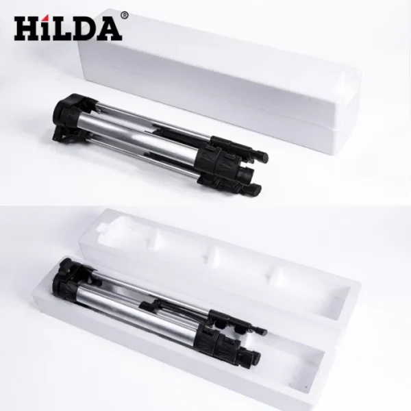 HILDA Laser Level Tripod Adjustable Height Thicken Aluminum Tripod Stand For Self leveling 1.2/1.5m 6